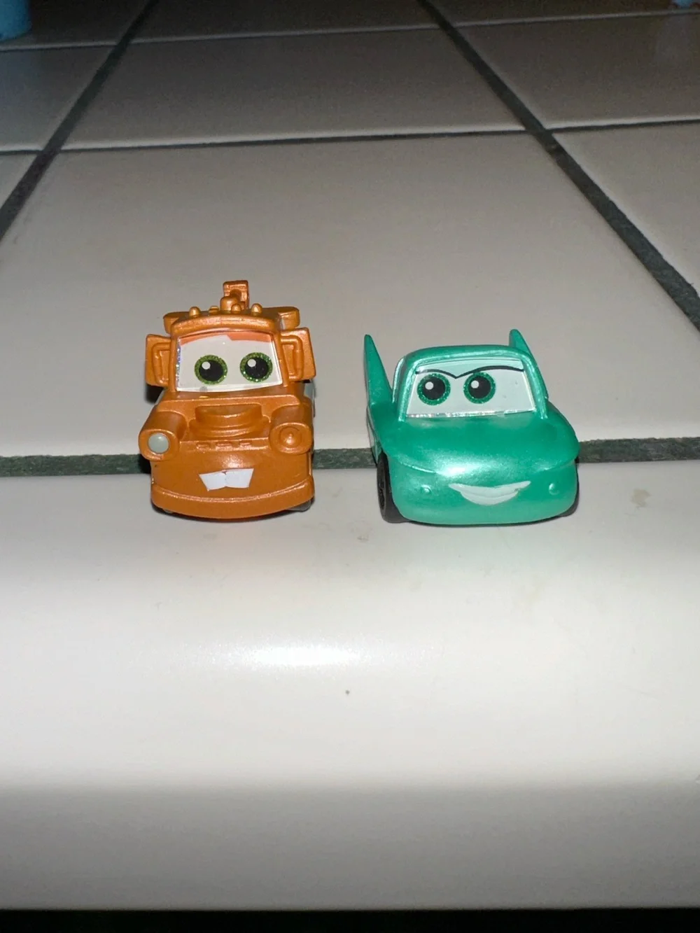 Disney Pixar Cars Mater and Flo Doorables - NWOT
